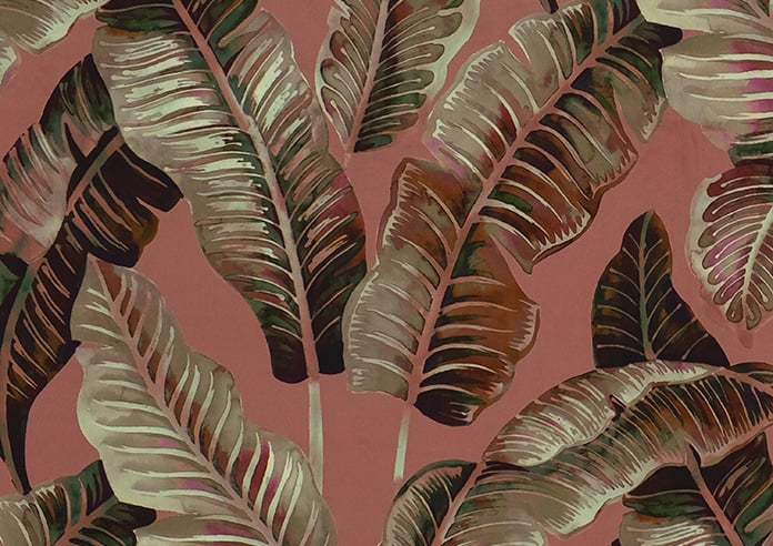 Nicobar, Blush - Motorised Roman Blind - Image 7